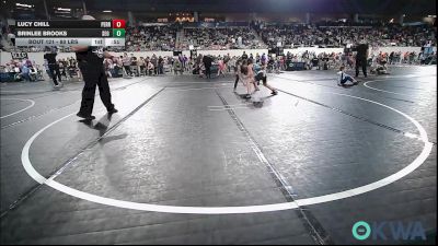 80 lbs Consolation - Lucy Chill, Perry Wrestling Club vs Brinlee Brooks, SEO Wrestling Club