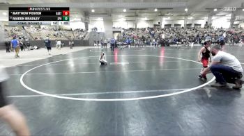 40 lbs Cons. Round 2 - Matthew Foster, Bradford Wrestling vs Raiden Bradley, Straw Plains Hornets