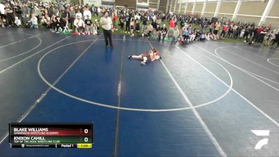 82 lbs Semifinal - Knixon Cahill, Top Of The Rock Wrestling Club vs Blake Williams, Sanderson Wrestling Academy