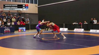 74kg Round 5 - Nicholas Hooper, Dinos Wrestling Club vs Charlie Ortencio, London-Western Wrestling Club