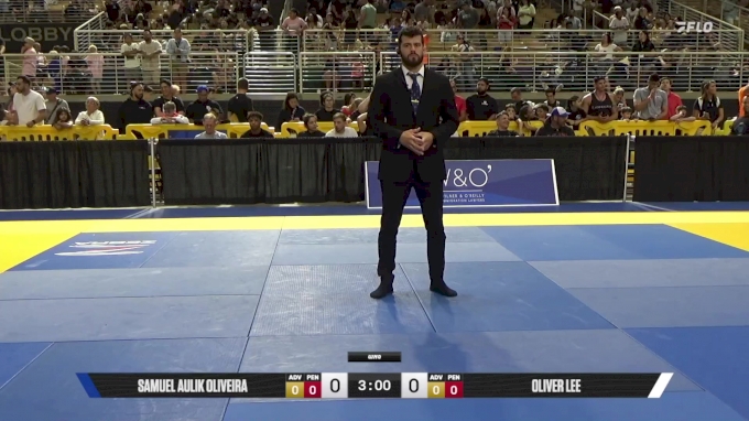 Oliver Lee vs Samuel Aulik Oliveira 2025 Pan Kids Jiu-Jitsu IBJJF