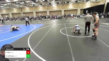 138 lbs Round Of 16 - Evan Roy, Hesperia HS vs Kohen Coffman, JFlo Trained