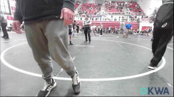 70 lbs Semifinal - Dakota Houck, NGC vs Gunnar Coltharp, Harrah Little League Wrestling