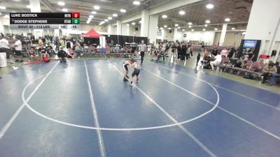 77 lbs Cons. Quarters - Luke Bostick, Nevada vs Dodge Stephens, Utah