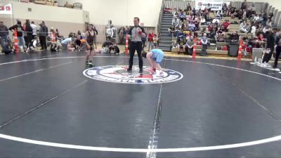 90 lbs Champ. Round 1 - Chase Gondik, Superior vs Isaac Folk, Dakota Boyz Wrestling Club