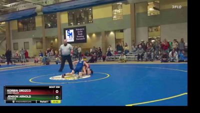 86-92 lbs Round 3 - Jenson Arnold, Sheridan vs Korbin Orozco, Sage Valley