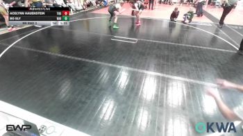 100 lbs Rr Rnd 3 - Acelynn Hauenstein, Tiger Trained Wrestling vs Bo Ely, Warner Eagles Youth Wrestling