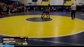 144 lbs Cons. Round 2 - Alessandro Rush, Lake Stevens vs Jeremiah Posey, Nathan Hale