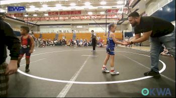 43 lbs Consolation - Tyler Fleenor, Standfast OKC vs Case Combs, Cowboy Wrestling Club