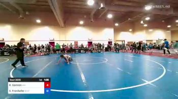 41 lbs Round Of 16 - Rocco Gannon, Inland Northwest Wrestling Training Center vs Xander Fronhofer, Beat The Streets - Los Angeles