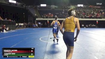 125 lbs Champ. Round 2 - Connor Kidd, Luther vs Khadyn Jacobs, Augustana (IL)