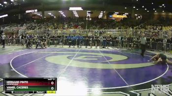 2A 113 lbs Champ. Round 1 - Vaniel Caceres, Lincoln vs Hernand Pinto, Countryside