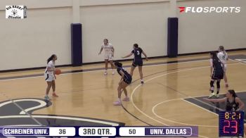 Replay: Schreiner vs Dallas - Women's | Jan 18 @ 4 PM