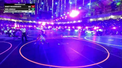 62 lbs Round Of 16 - Rhett Woodworth, Dickinson WC vs Wes Arnold, All I See Is Gold Academy