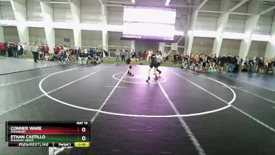 150 lbs Cons. Round 5 - Ethan Castillo, Pleasant Grove vs Conner Ware, Stansbury