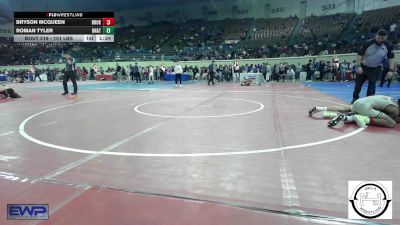 101 lbs Quarterfinal - Bryson McQueen, Broken Arrow vs Roman Tyler, Unattached