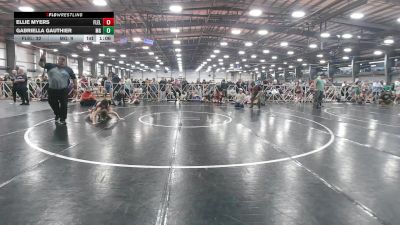 104 lbs Round 2 (10:45am Saturday) - Gabriella Gauthier, Maryland Gold vs Ellie Myers, Florida Elite