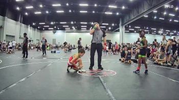 68 lbs Round 5 (8 Team) - Zion Vanderpool, Pedraza vs Maverick Koran, Level Up Wrestling