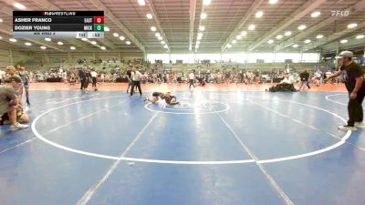 70 lbs Rr Rnd 3 - Asher Franco, East Carolina Elite vs Dozier Young, Micky's Minions Blue