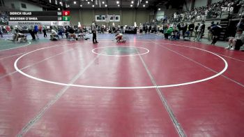 144C Quarterfinal - Brayden O`shea, Lebanon vs Derick Islas, Thompson