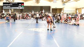 90 lbs Rr Rnd 4 - Eleanor Harte, NewWhale Pink - Girls vs Riley Jones, MGW Glitter & Grit - Girls