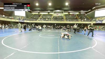 5th Place - Logan Whiteside, Berkeley Springs vs Connor Mann, Chesapeake