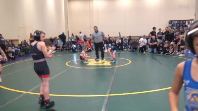 60 lbs Rr Rnd 3 - Ryder Waller, Gladiators K-8 vs Bowen Taylor, Compound K-8