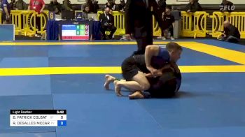BENJAMIN PATRICK COLBATH vs RUSSELL DESALLES MCCARTHY 2022 World IBJJF Jiu-Jitsu No-Gi Championship