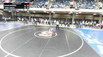 115 lbs Cons. Round 4 - Ruby Vences, Unattached vs Kaylee Martinez, Unattached