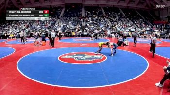 3A-126 lbs Semifinal - Jonderious Williams, Troup vs Jonathan Arehart, Heritage-Catoosa