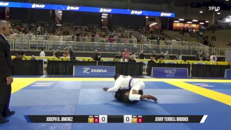 Jerry Terrell Brooks vs Joseph D. Jimenez 2025 Pan Jiu Jitsu IBJJF Championship