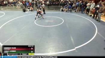 106 lbs Champ. Round 1 - Andrew Duke, Sandpoint vs Crew Lambro, Tahoma