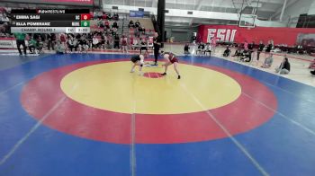 138 lbs Champ. Round 1 - Emma Sagi, Ursinus vs Ella Pomeranz, Muhlenberg