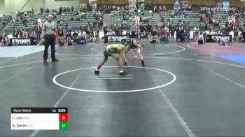 95 lbs Consolation - Logan Lau, Golden Back vs Sam Smith, Triple Threat Wrestling