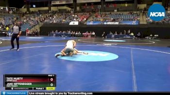 141 lbs 5th Place Match - Jake Niffenegger, Mercyhurst vs Tate Murty, Upper Iowa