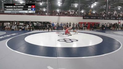 79 kg Quarters - Manuel (M.J.) Gaitan, Cyclone Regional Training Center vs Gunner Filipowicz, West Point Wrestling Club