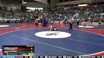 6A 120 lbs Cons. Round 1 - Capella LaJaun, Springdale Har-Ber vs Jalyn Anthony, Conway