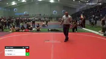 138 lbs Semifinal - Michael Gioffre, The Club vs Zachary Parker, Genesis Wrestling