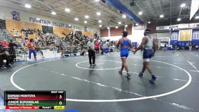 165 lbs Cons. Semi - Damian Montoya, Buchanan vs Junior Bumanglag, Granite Hills (El Cajon)