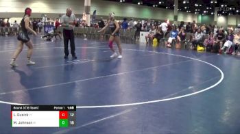 130 lbs Round 3 (16 Team) - Lyniann Gusick, Iowa Despicables vs Maddie Johnson, STL Green