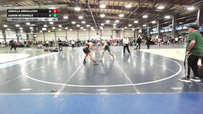 154 lbs Consi Of 8 #1 - Abdulla Abdullayev, GA vs Aaron McDonald, VA