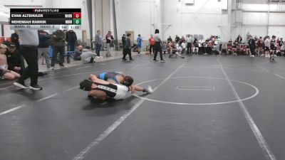 92 lbs Round 5 (8 Team) - Evan Altshuler, Warhawks vs Nehemiah Rankin, Neighborhood Wrestling