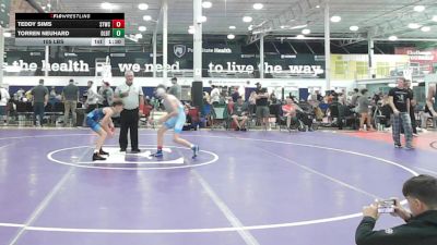 105 lbs Rr Rnd 2 - Teddy Sims, Shore Thing WC - MS vs Torren Neuhard, Dueling Bandits - MS