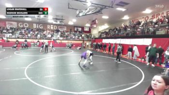157 lbs Cons. Round 4 - Logan Marshall, Snake River vs Hudson Wohlers, Mountain View High School