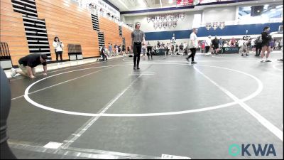 85 lbs Rr Rnd 1 - Stetsyn Prater, Tuttle Wrestling vs Jarrette Ventresca, Team Guthrie Wrestling