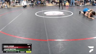 120 lbs Round 1 - Orion Comer, FordDynastyWrestlingClub vs Junior Benthin, Askeo International Mat Club