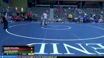 220 lbs Quarterfinals (8 Team) - Carsten Mower, Edmond Memorial vs Zacary Stillwell, Yukon