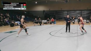 126 lbs 1st Place Match - Raegan Forehand, Caroline vs Allison Hegg, Oakton