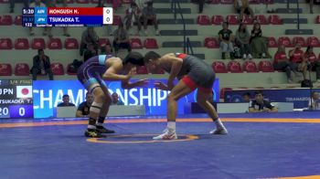 57 kg 1/4 Final - Nachyn Mongush, Individual Neutral Athletes vs Tatsuya Tsukaoka, Japan