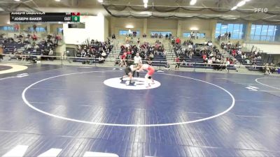 184 lbs Champ. Round 1 - Joseph Dabovich, Cortland vs Joseph Baker, Castleton